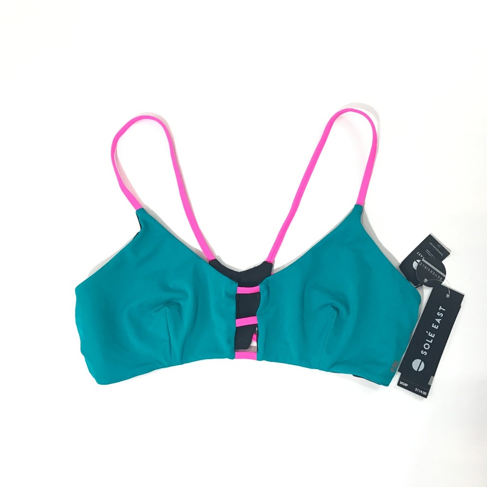 Sole East Swim Reversible Bikini Top